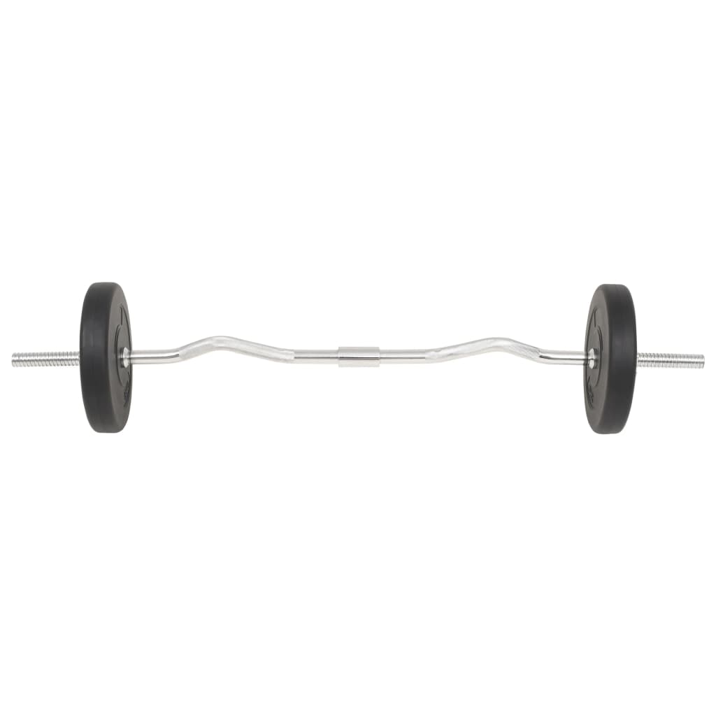 vidaXL Set de haltere și gantere 30 kg vidaXL Set de haltere și gantere 30 kg