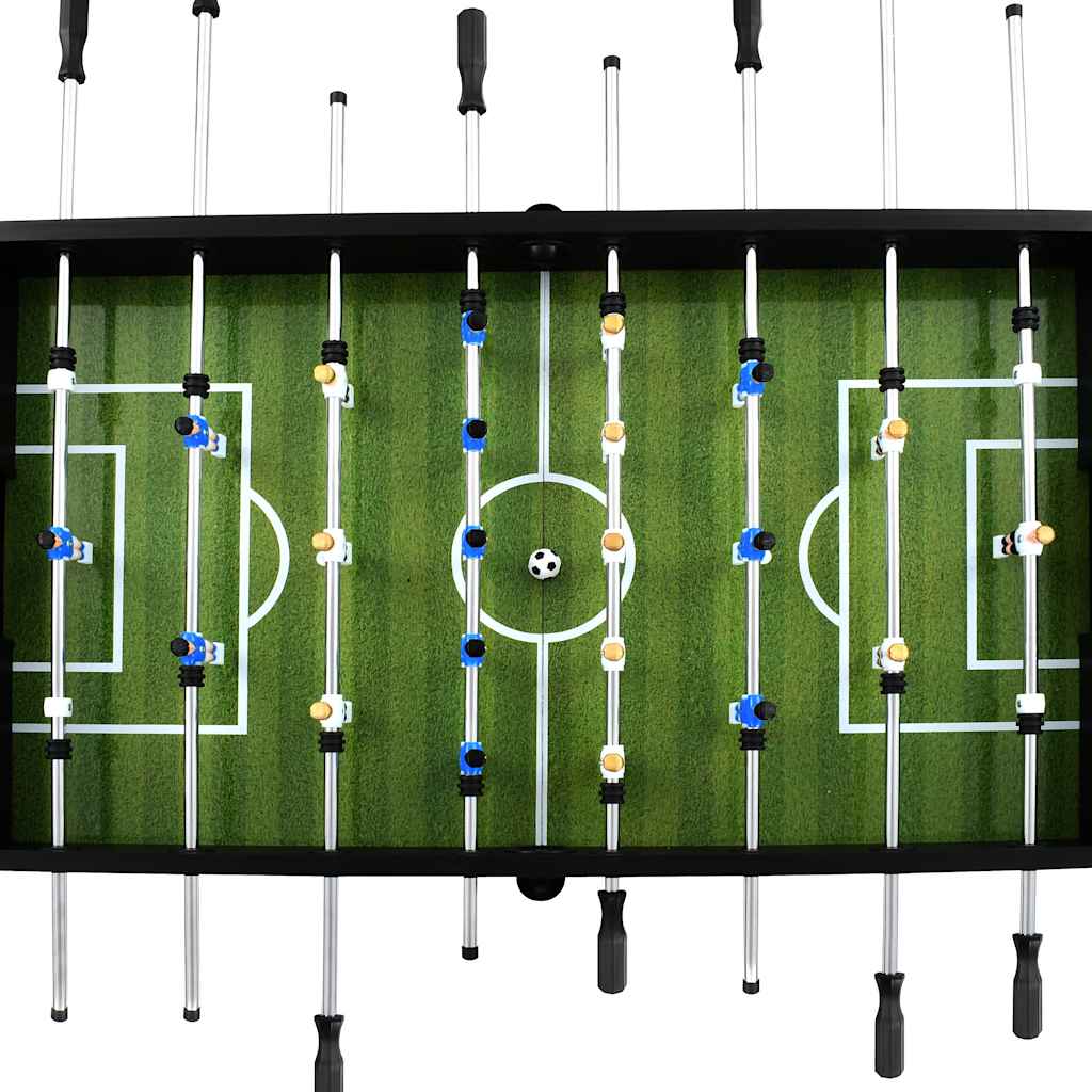 vidaXL Masă de fotbal, negru, 140 x 74,5 x 87,5 cm, oțel, 60 kg vidaXL Masă de fotbal, negru, 140 x 74,5 x 87,5 cm, oțel, 60 kg