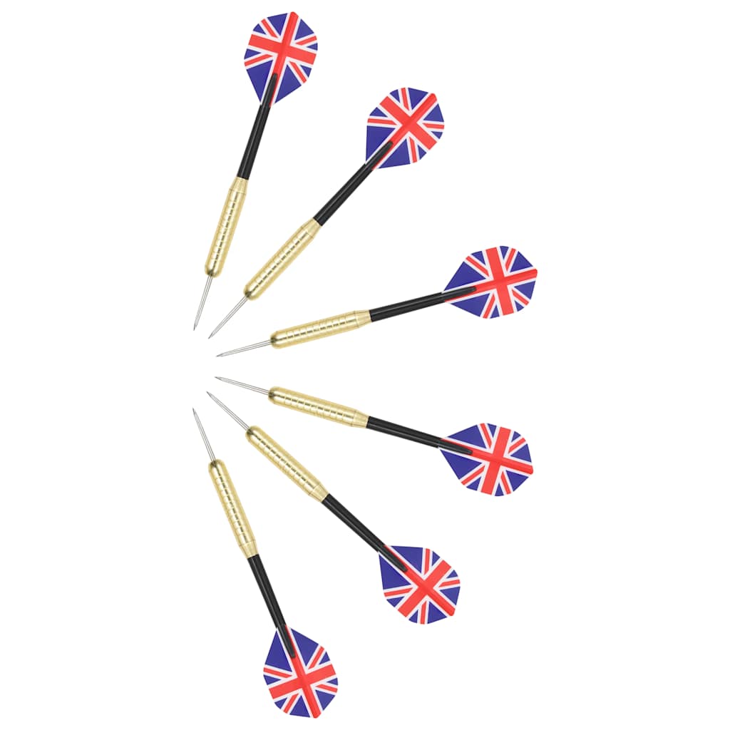 vidaXL Placă de darts profesională cu 6 săgeți, sisal vidaXL Placă de darts profesională cu 6 săgeți, sisal