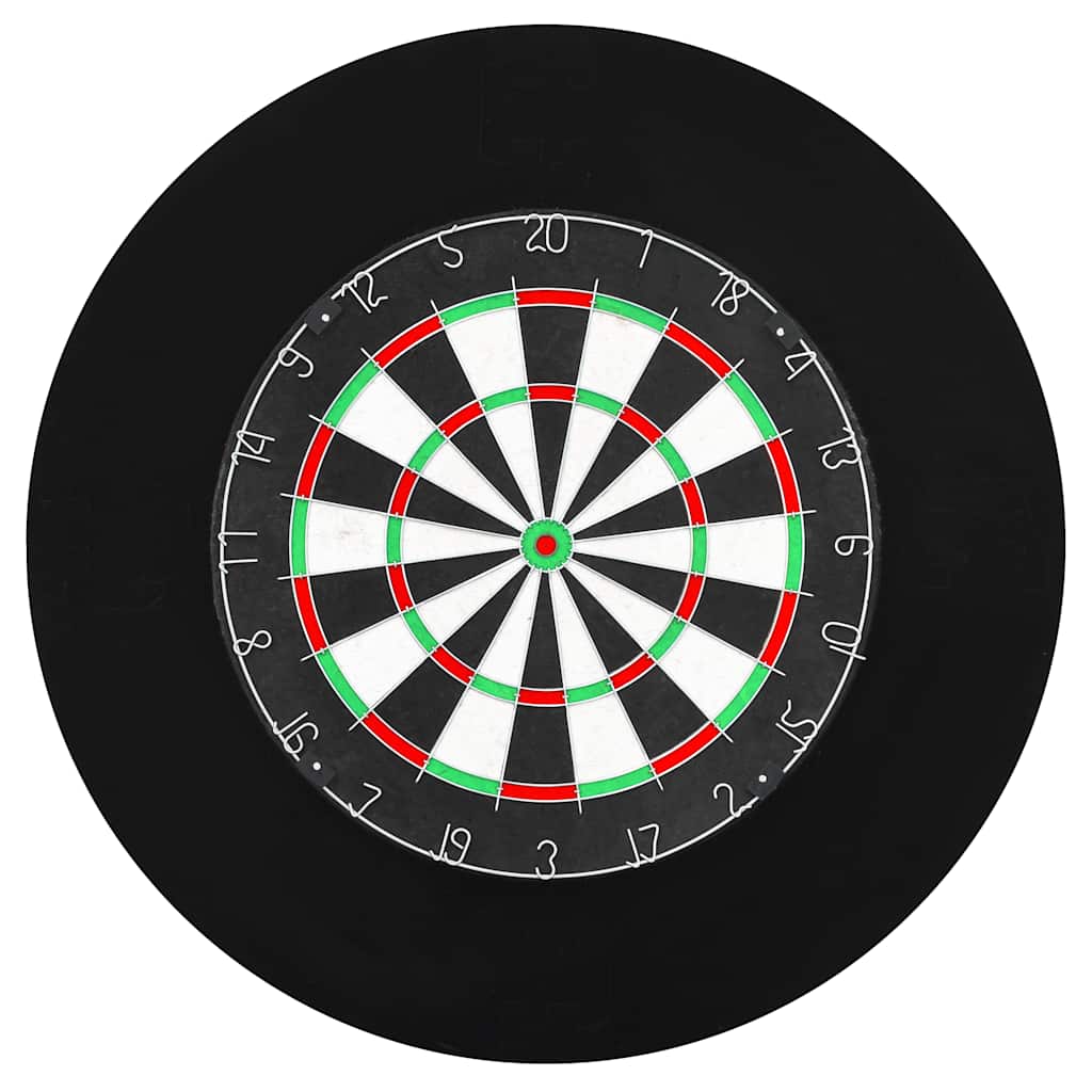 vidaXL Placă de darts profesională din sisal, cu 6 săgeți și bordură vidaXL Placă de darts profesională din sisal, cu 6 săgeți și bordură