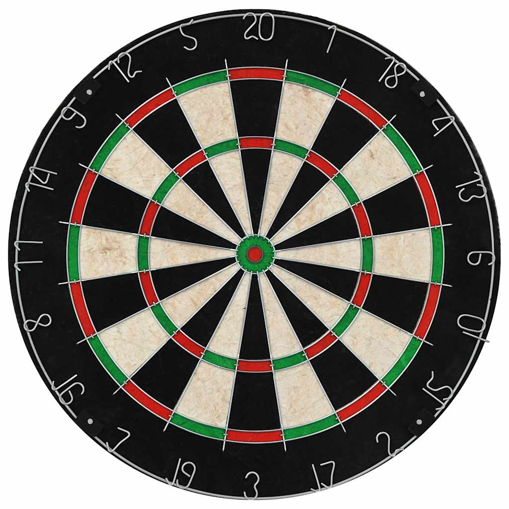 vidaXL Placă de darts profesională din sisal, cu 6 săgeți și bordură vidaXL Placă de darts profesională din sisal, cu 6 săgeți și bordură