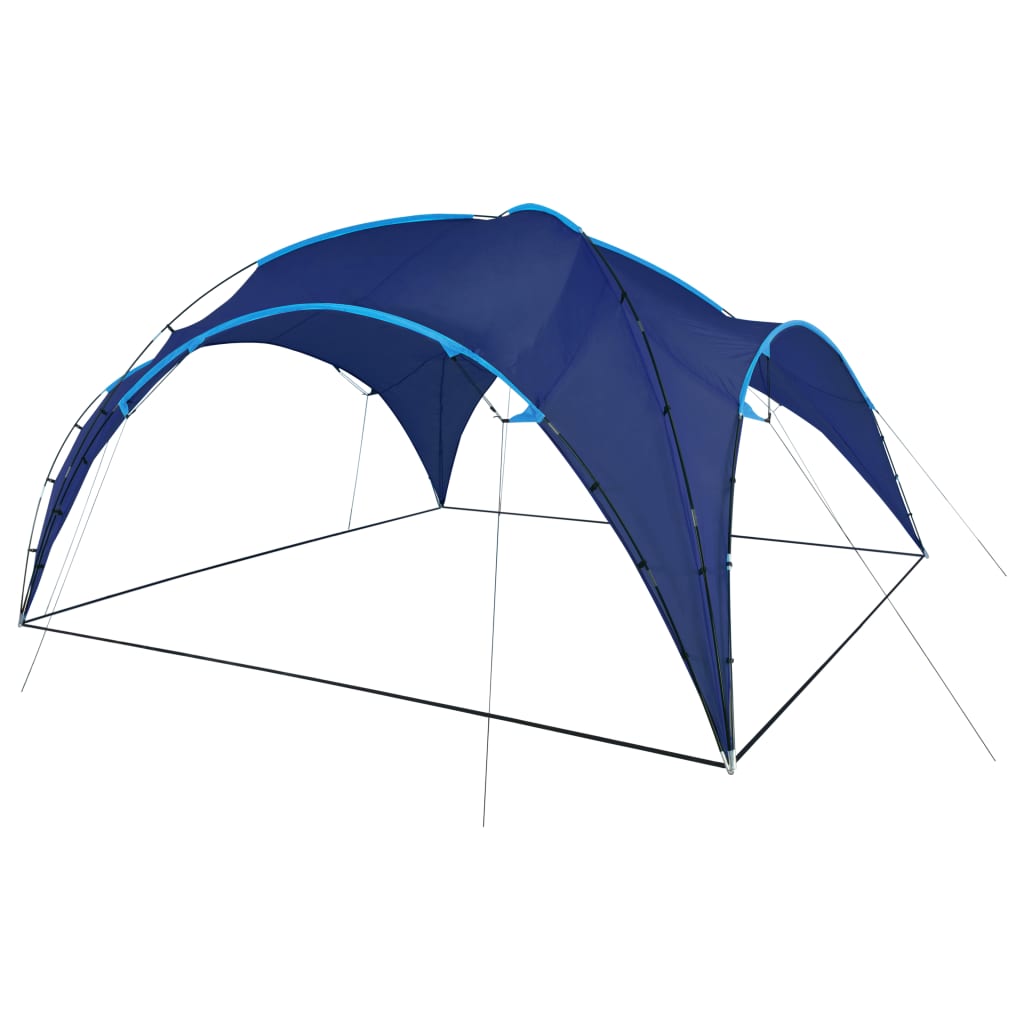 vidaXL Cort de petrecere cu arcadă, albastru închis, 450x450x265 cm vidaXL Cort de petrecere cu arcadă, albastru închis, 450x450x265 cm