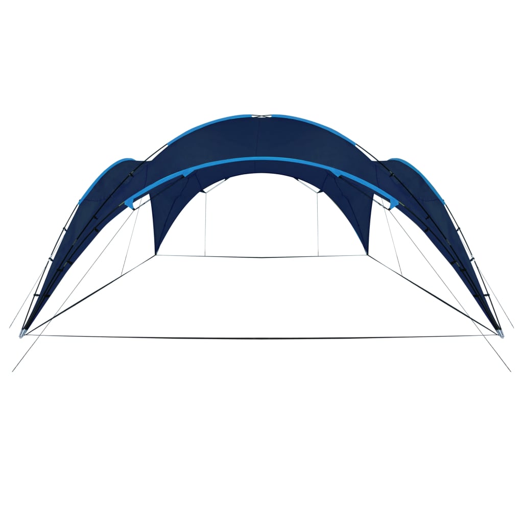 vidaXL Cort de petrecere cu arcadă, albastru închis, 450x450x265 cm vidaXL Cort de petrecere cu arcadă, albastru închis, 450x450x265 cm
