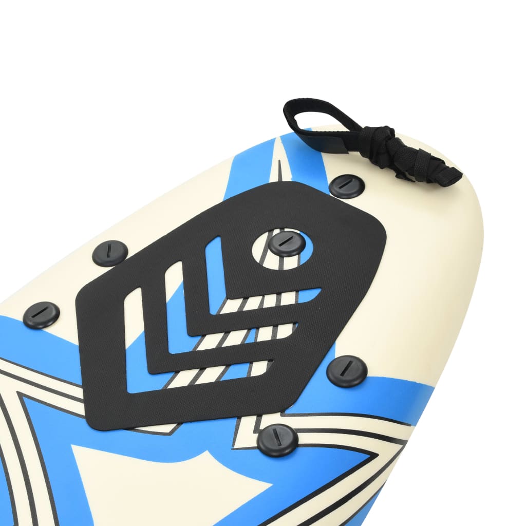 vidaXL Placă de surf, 170 cm, model stea vidaXL Placă de surf, 170 cm, model stea