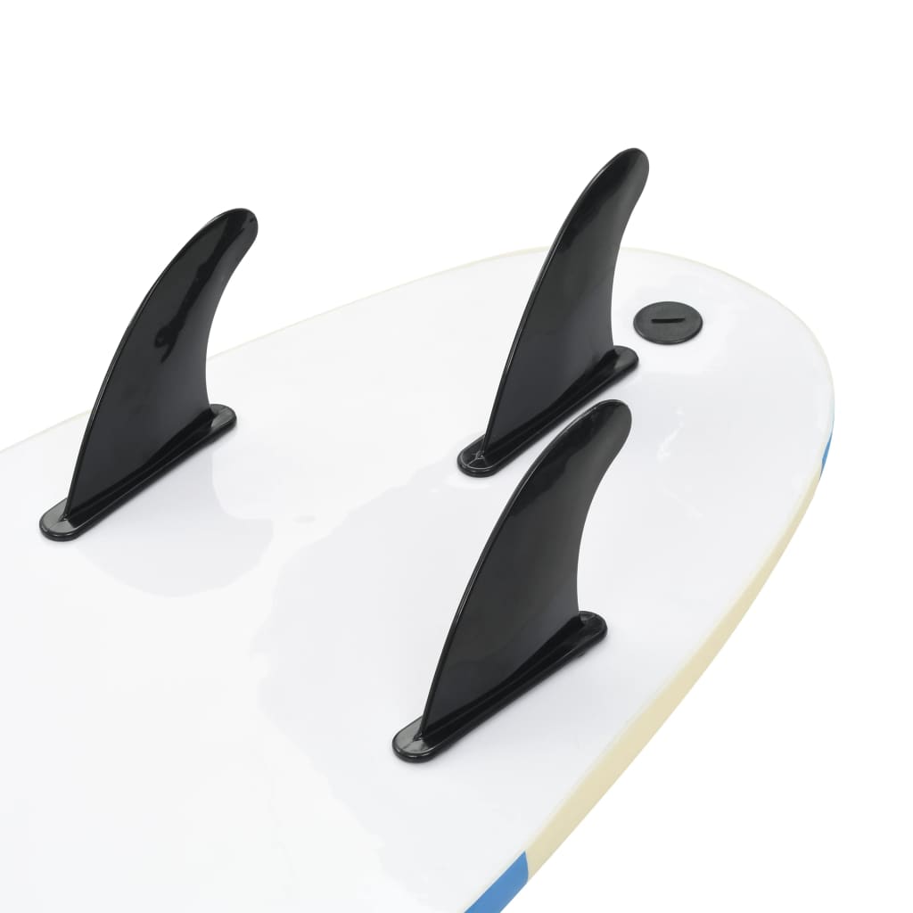 vidaXL Placă de surf, 170 cm, model stea vidaXL Placă de surf, 170 cm, model stea