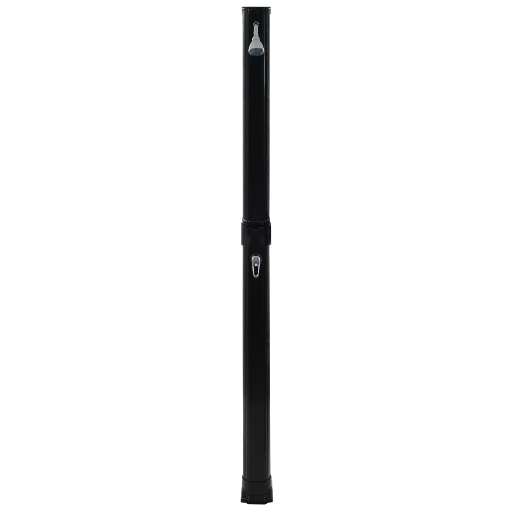 vidaXL Duș solar pliabil, negru, 214 cm, 23 L vidaXL Duș solar pliabil, negru, 214 cm, 23 L