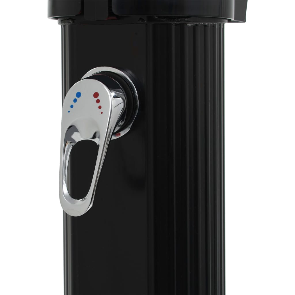 vidaXL Duș solar pliabil, negru, 214 cm, 23 L vidaXL Duș solar pliabil, negru, 214 cm, 23 L