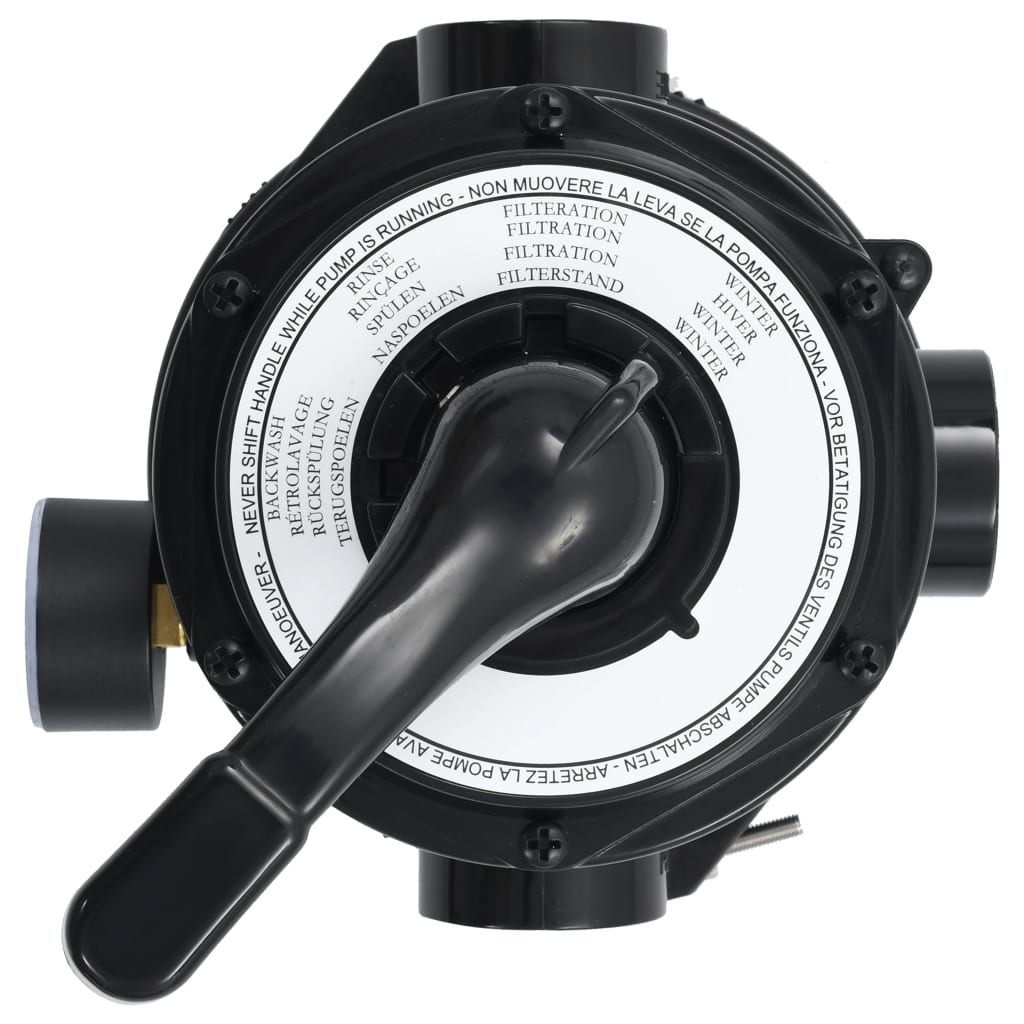 vidaXL Supapă multiport pentru filtre cu nisip ABS 1,5" 4 căi vidaXL Supapă multiport pentru filtre cu nisip ABS 1,5" 4 căi