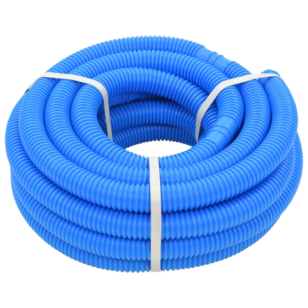 vidaXL Furtun de piscină cu cleme, albastru, 38 mm, 12 m vidaXL Furtun de piscină cu cleme, albastru, 38 mm, 12 m