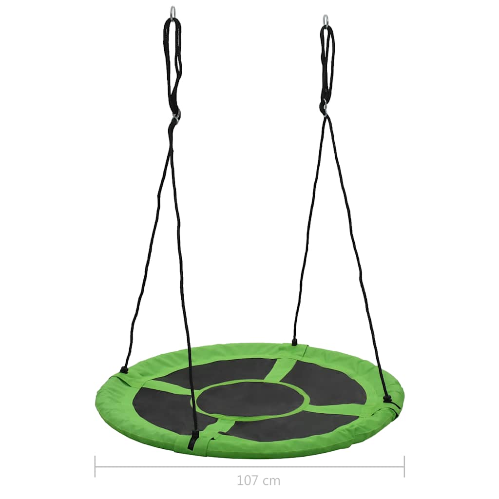vidaXL Leagăn, verde, 110 cm, 100 kg vidaXL Leagăn, verde, 110 cm, 100 kg