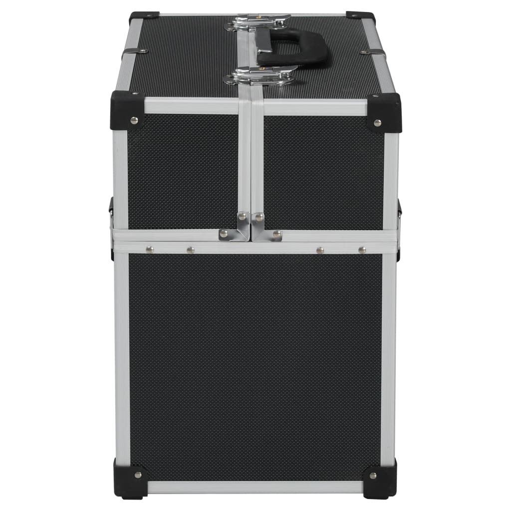 vidaXL Cutie de scule, negru, 38x22,5x34 cm, aluminiu vidaXL Cutie de scule, negru, 38x22,5x34 cm, aluminiu