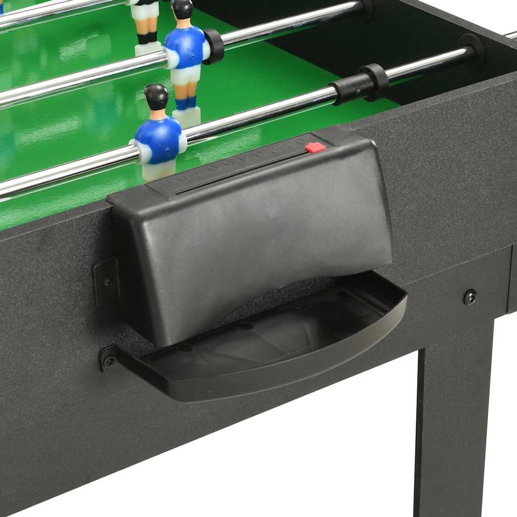 vidaXL Masă de jocuri multiple 15-în-1, 121 x 61 x 82 cm, negru vidaXL Masă de jocuri multiple 15-în-1, 121 x 61 x 82 cm, negru