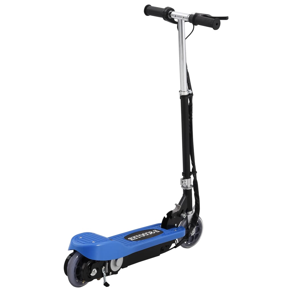 vidaXL Trotinetă electrică, albastru, 120 W