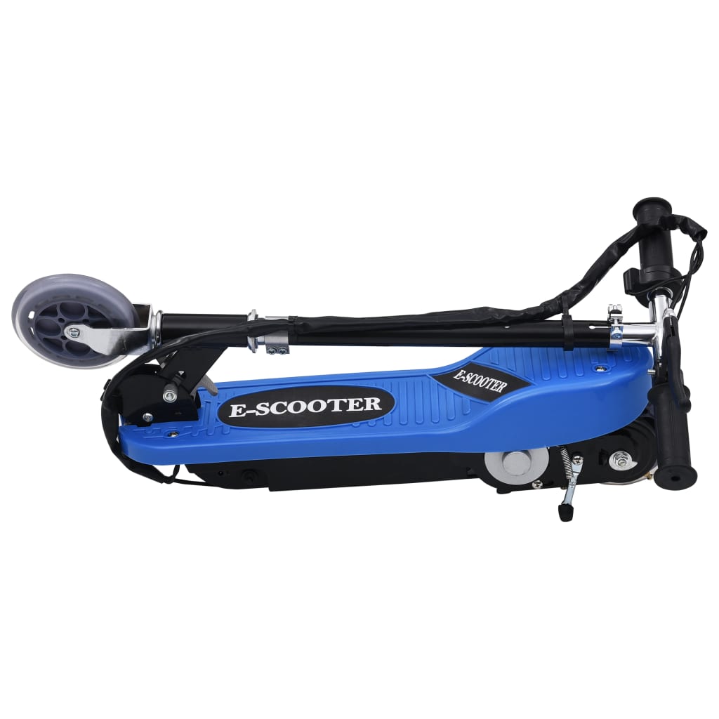 vidaXL Trotinetă electrică, albastru, 120 W