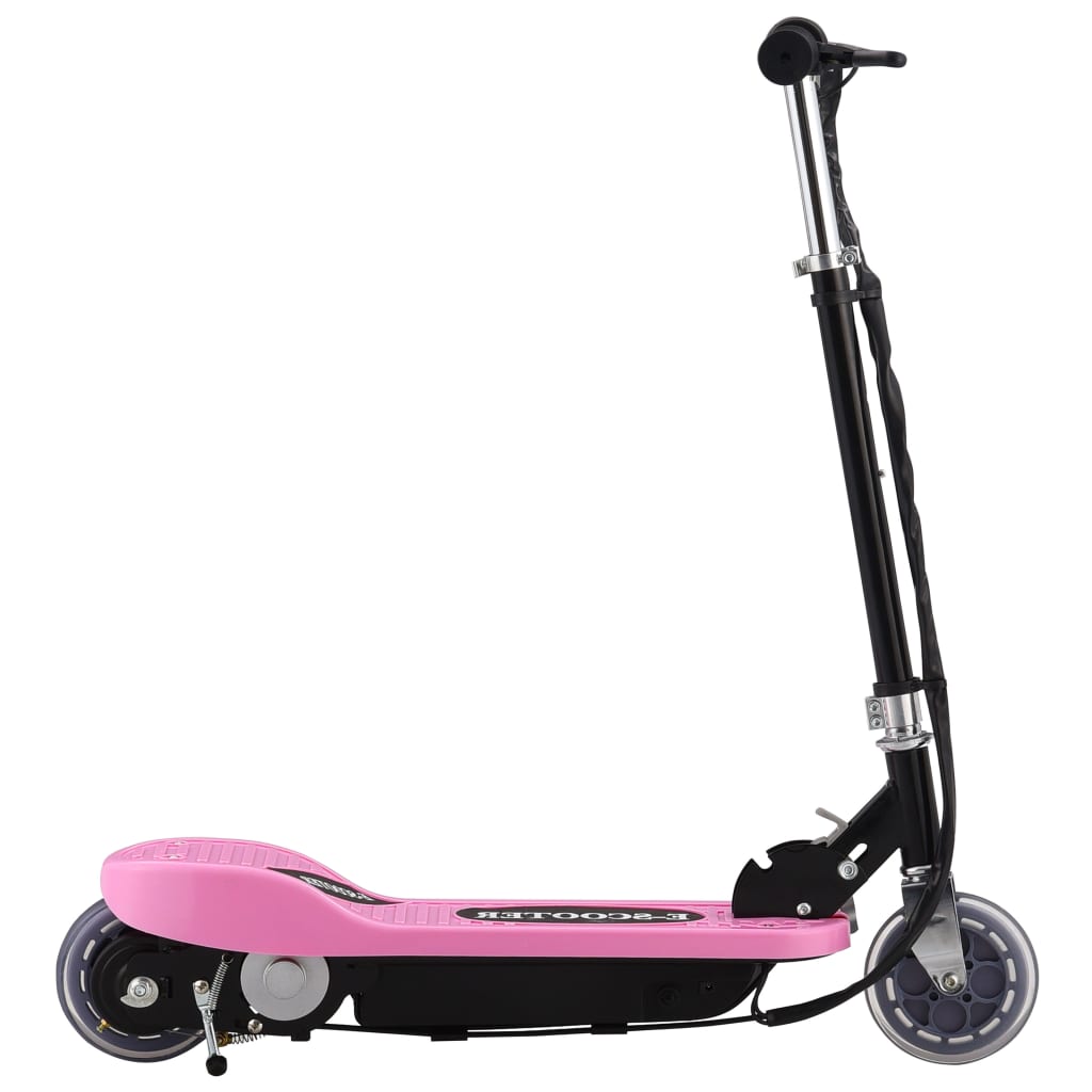 vidaXL Trotinetă electrică, roz, 120 W