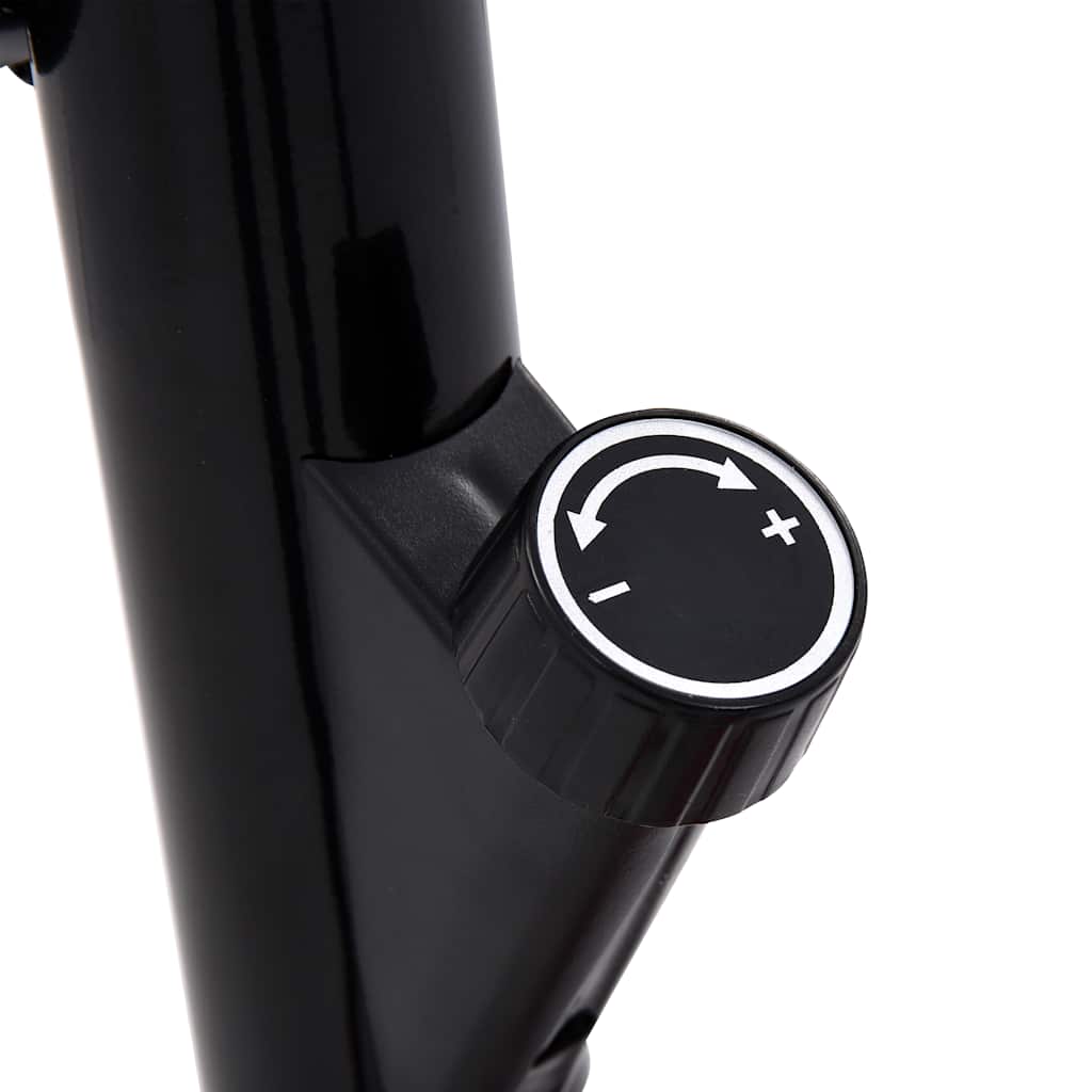 vidaXL Bicicletă fitness cu centură de rezistență, roșu vidaXL Bicicletă fitness cu centură de rezistență, roșu