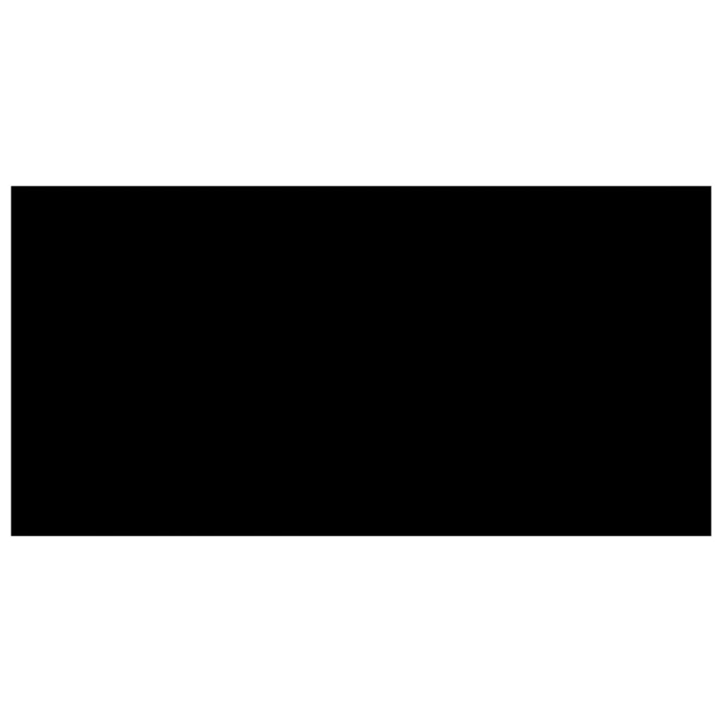 vidaXL Prelată piscină, negru, 488 x 244 cm, PE