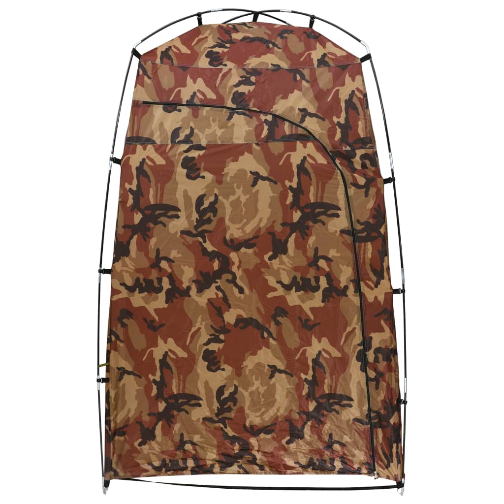 vidaXL Cort pentru duș/toaletă/vestiar, camuflaj vidaXL Cort pentru duș/toaletă/vestiar, camuflaj