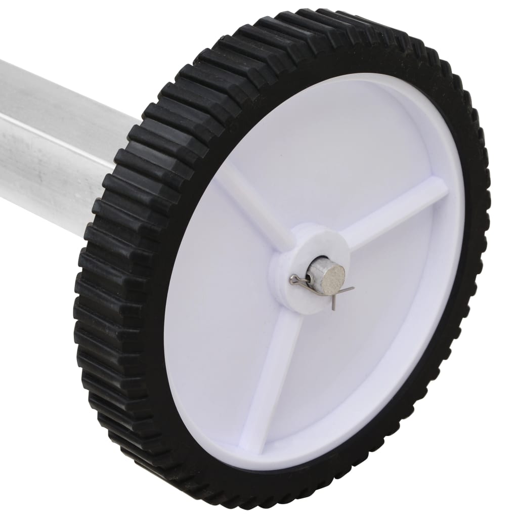vidaXL Derulator de prelată de piscină cu bază din oțel inoxidabil vidaXL Derulator de prelată de piscină cu bază din oțel inoxidabil
