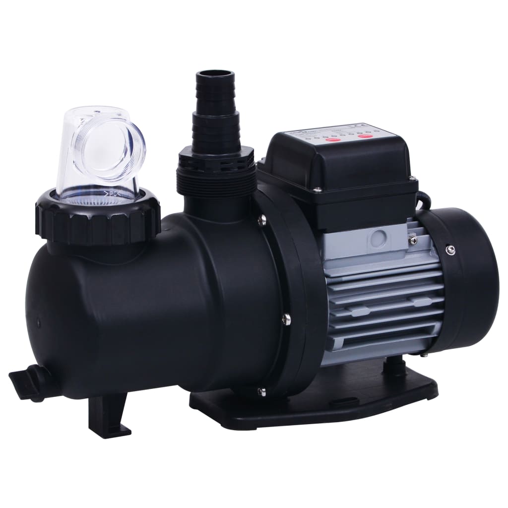 vidaXL Pompă filtru cu nisip, cu temporizator, 450 W 25 L vidaXL Pompă filtru cu nisip, cu temporizator, 450 W 25 L