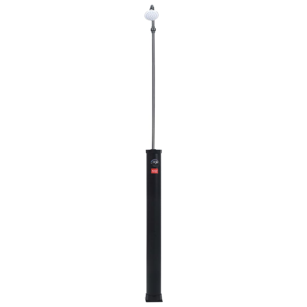 vidaXL Duș solar de grădină, negru, 215 cm, 8 L vidaXL Duș solar de grădină, negru, 215 cm, 8 L