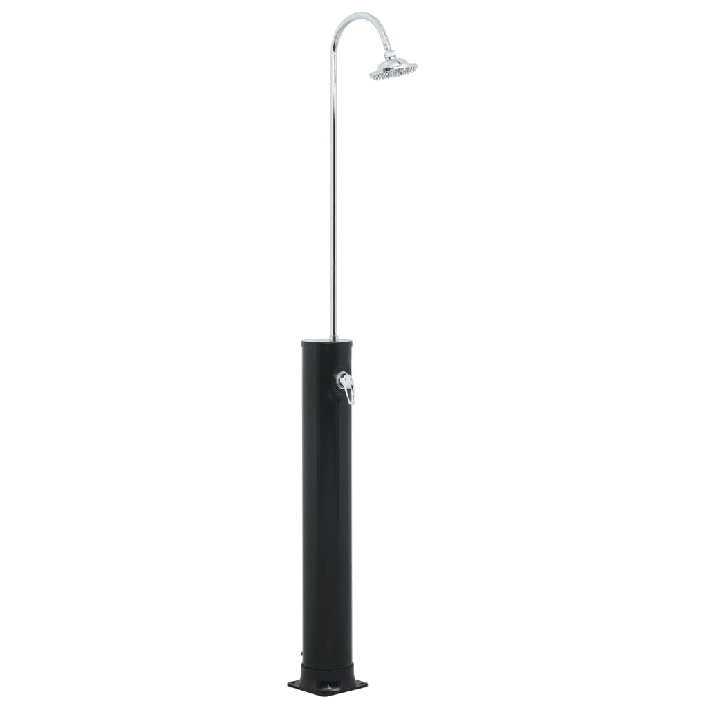 vidaXL Duș solar, negru, 214 cm, 20 L vidaXL Duș solar, negru, 214 cm, 20 L