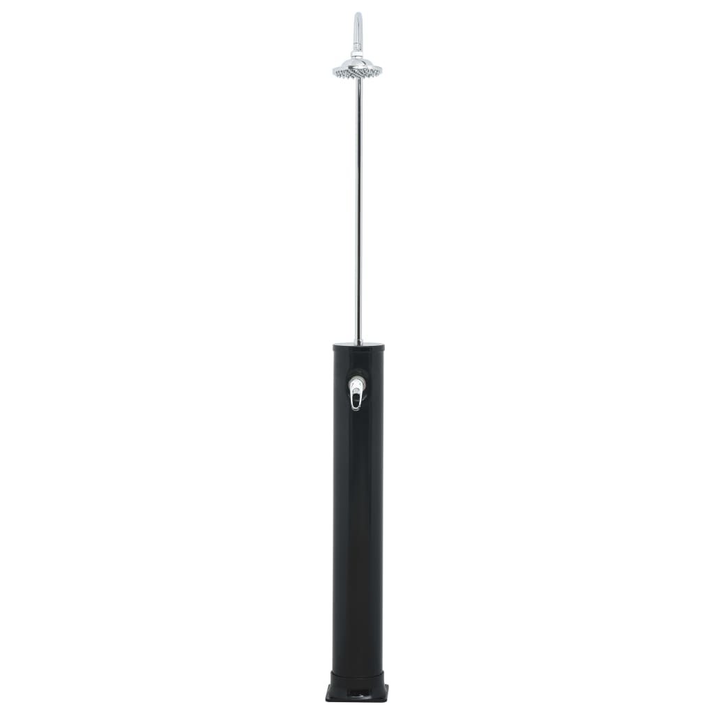 vidaXL Duș solar, negru, 214 cm, 20 L vidaXL Duș solar, negru, 214 cm, 20 L