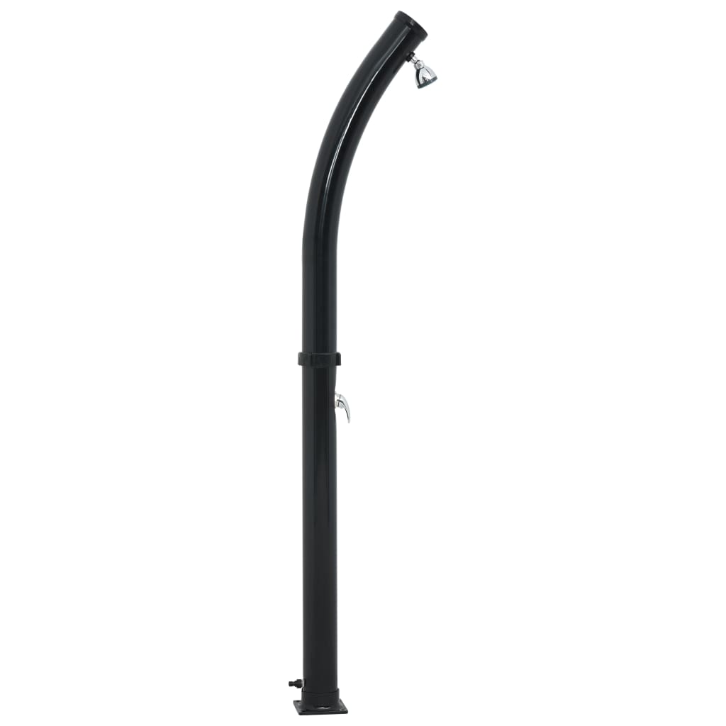 vidaXL Duș solar, negru, 214 cm, 20 L vidaXL Duș solar, negru, 214 cm, 20 L