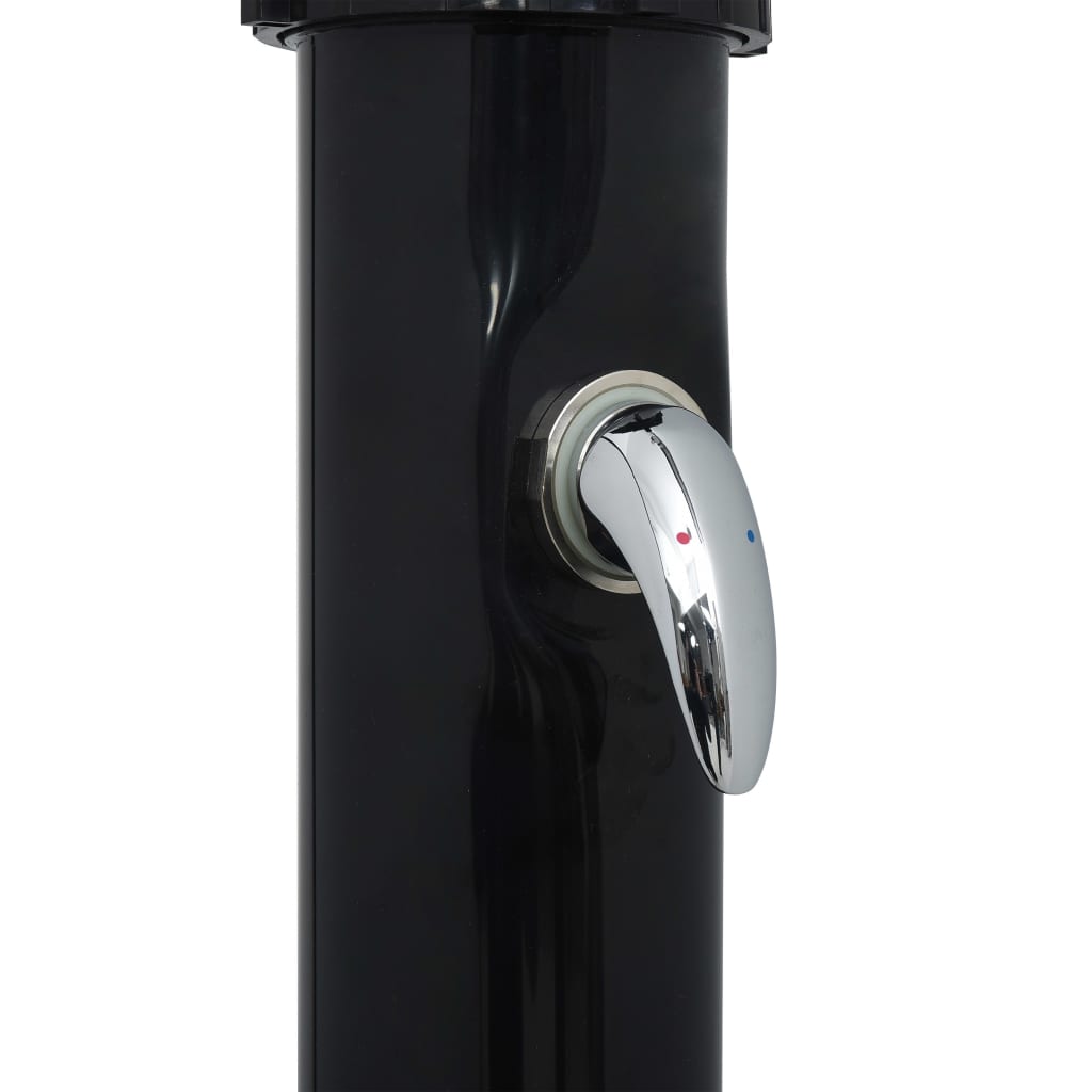 vidaXL Duș solar, negru, 214 cm, 20 L vidaXL Duș solar, negru, 214 cm, 20 L
