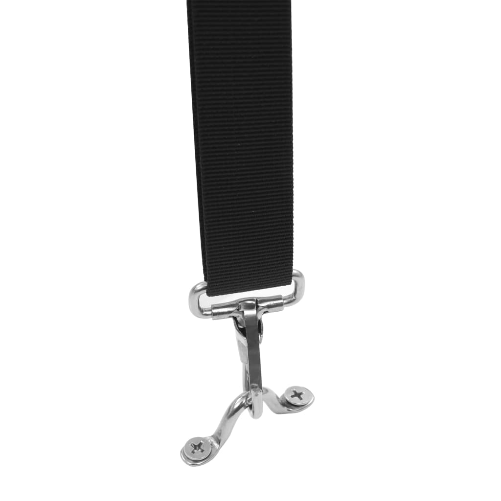 vidaXL Centuri superioare Bimini, 2 buc., textil & oțel inoxidabil vidaXL Centuri superioare Bimini, 2 buc., textil & oțel inoxidabil