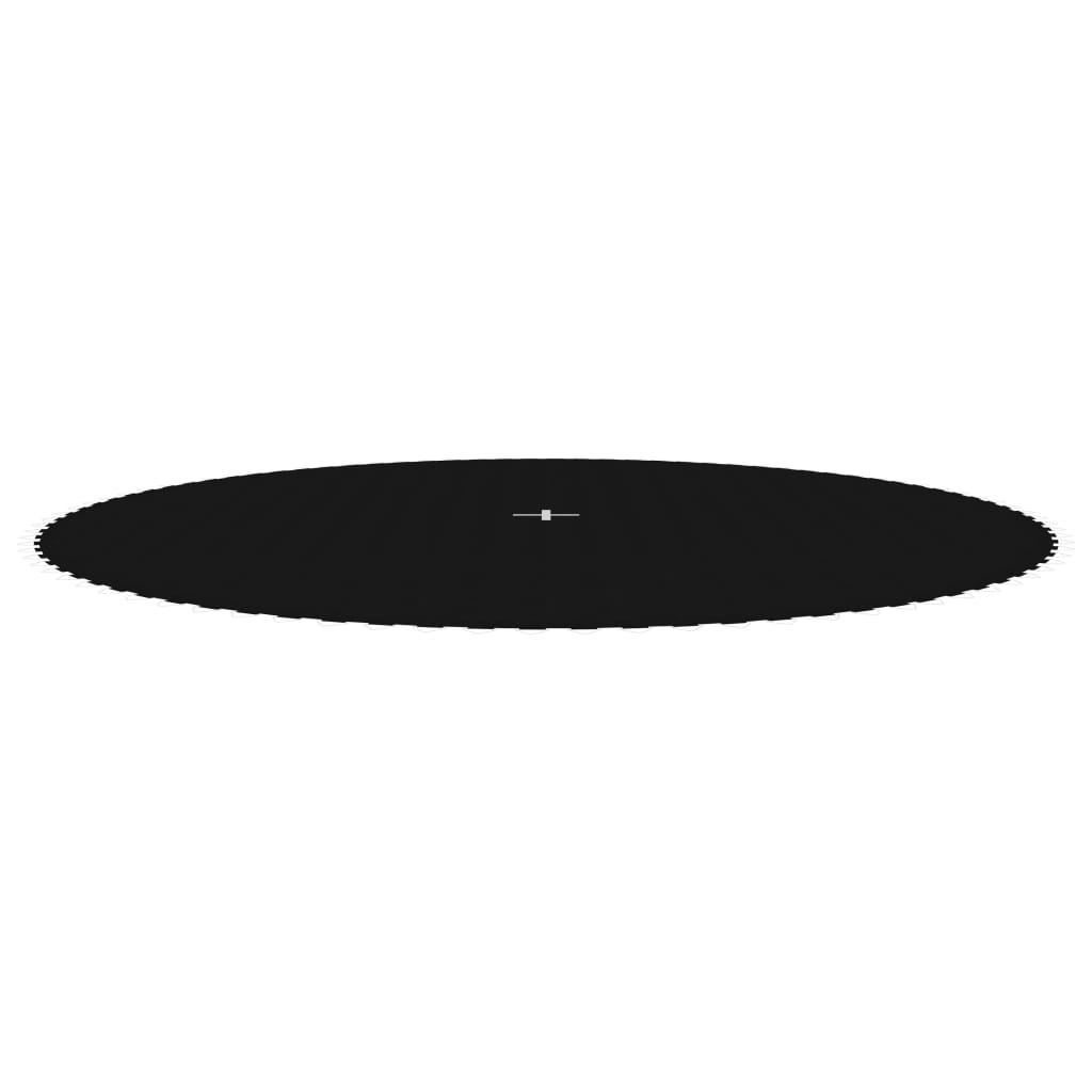 vidaXL Podea de trambulină rotundă de 4,57 m, negru, material textil vidaXL Podea de trambulină rotundă de 4,57 m, negru, material textil