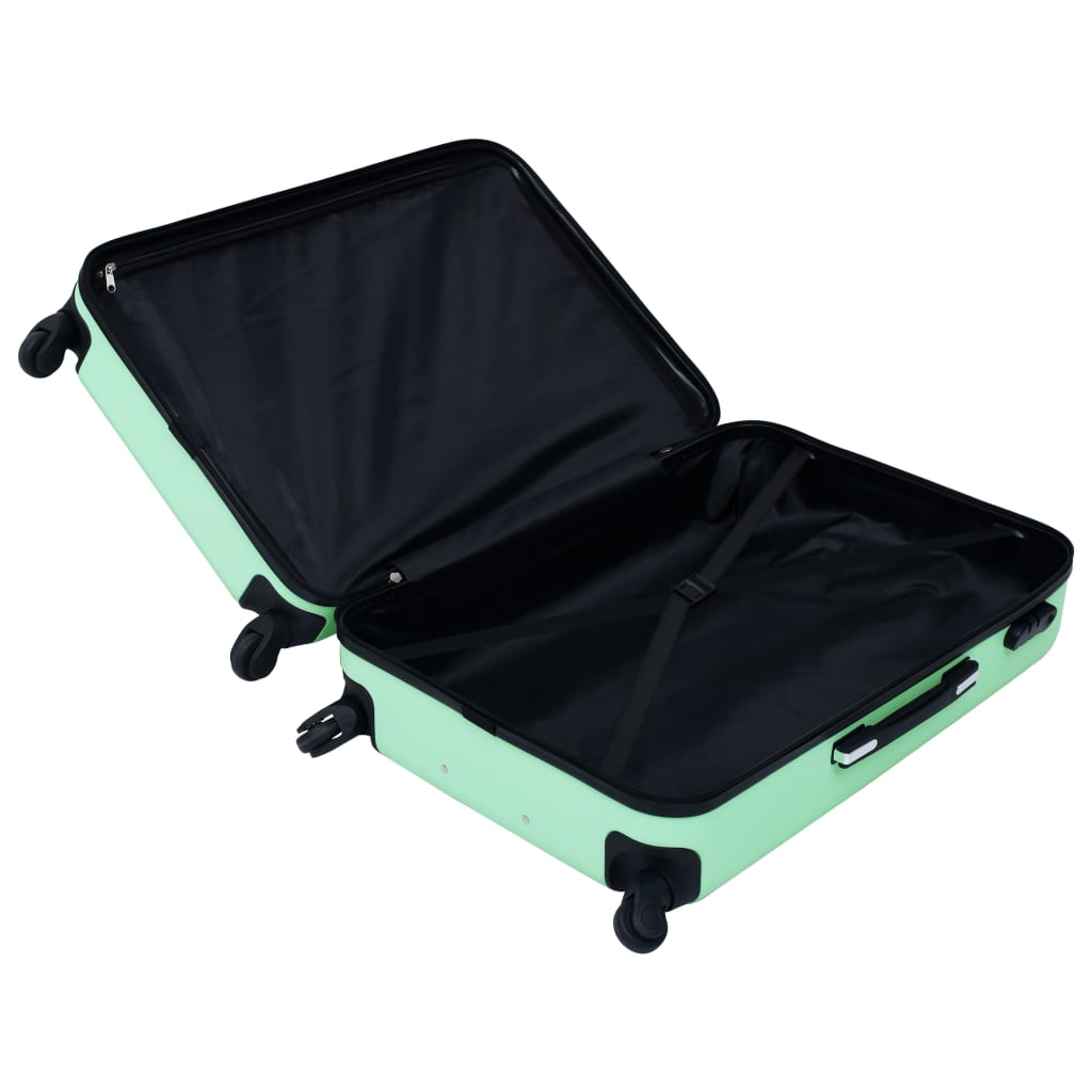 vidaXL Valiză cu carcasă rigidă, verde mentă, ABS