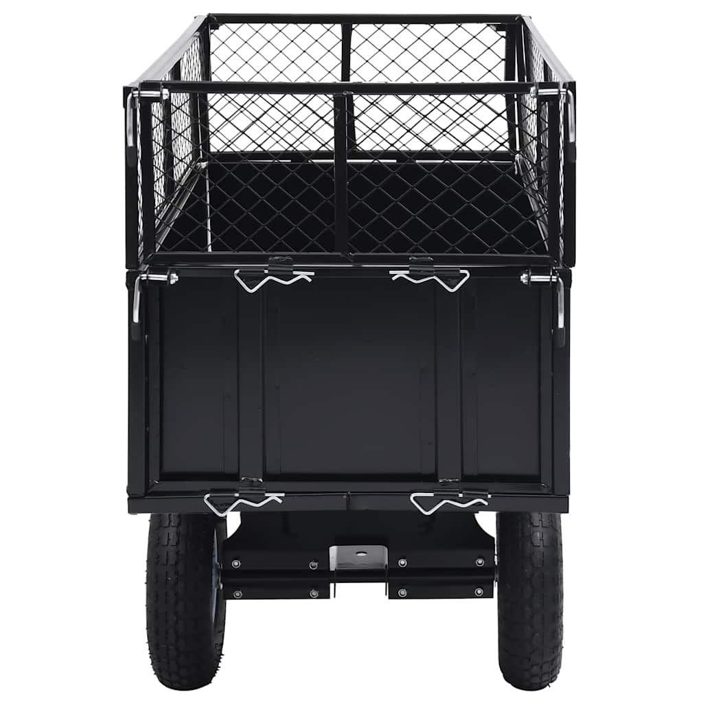 vidaXL Remorcă basculantă mașină de tuns iarba, încărcătură 150 kg vidaXL Remorcă basculantă mașină de tuns iarba, încărcătură 150 kg