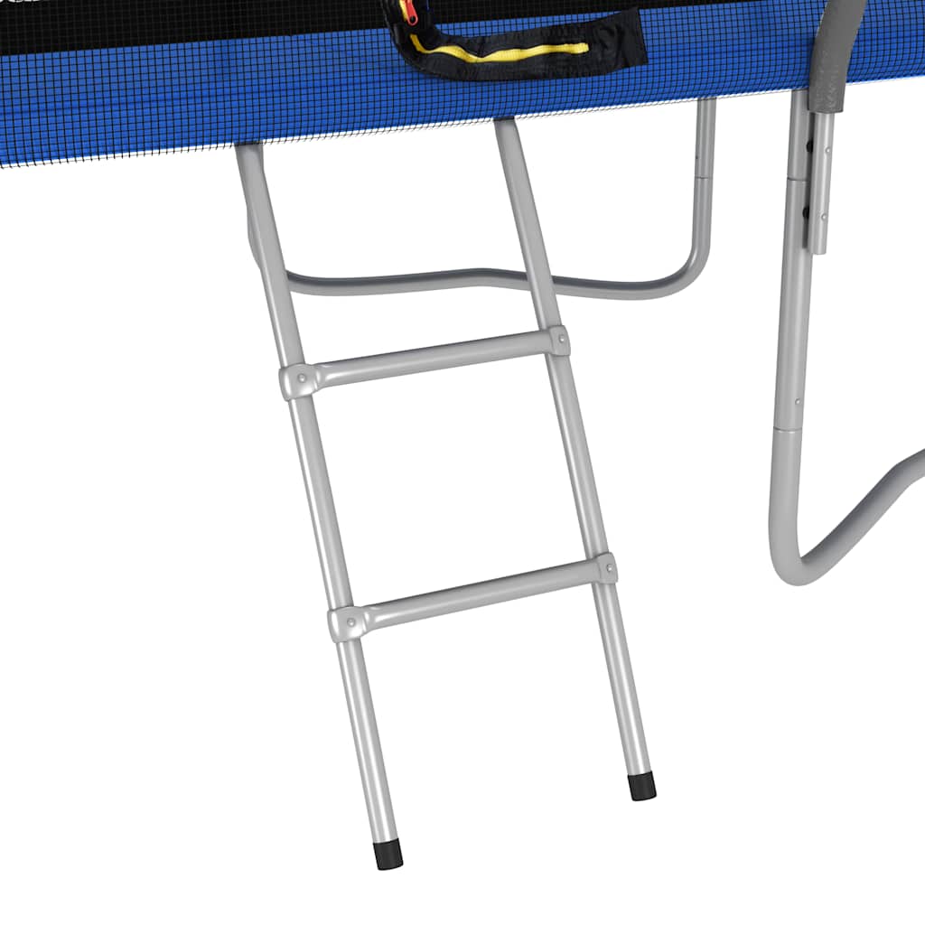 vidaXL Set trambulină dreptunghiulară, 274 x 183 x 76 cm, 150 kg vidaXL Set trambulină dreptunghiulară, 274 x 183 x 76 cm, 150 kg