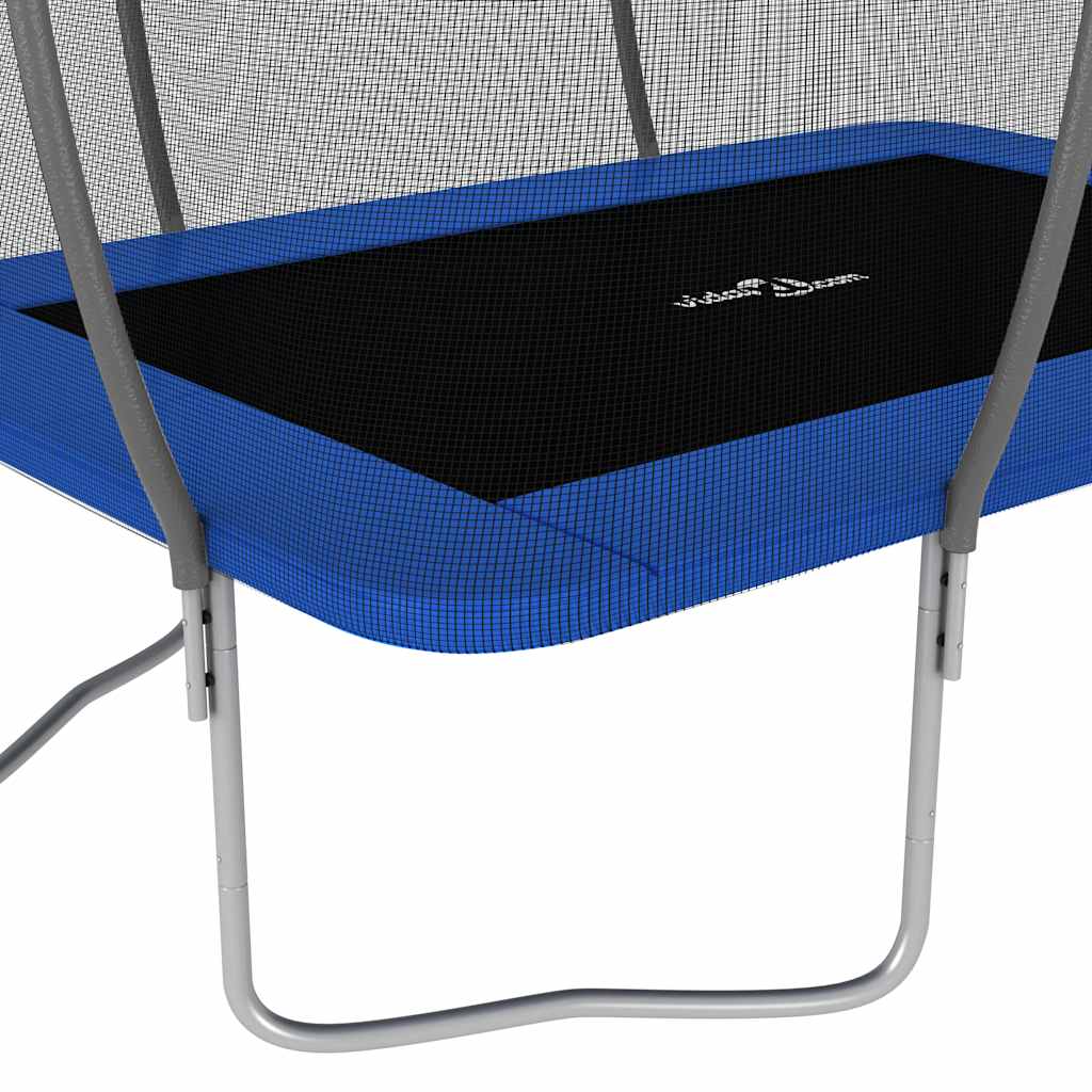 vidaXL Set trambulină dreptunghiulară, 274 x 183 x 76 cm, 150 kg vidaXL Set trambulină dreptunghiulară, 274 x 183 x 76 cm, 150 kg