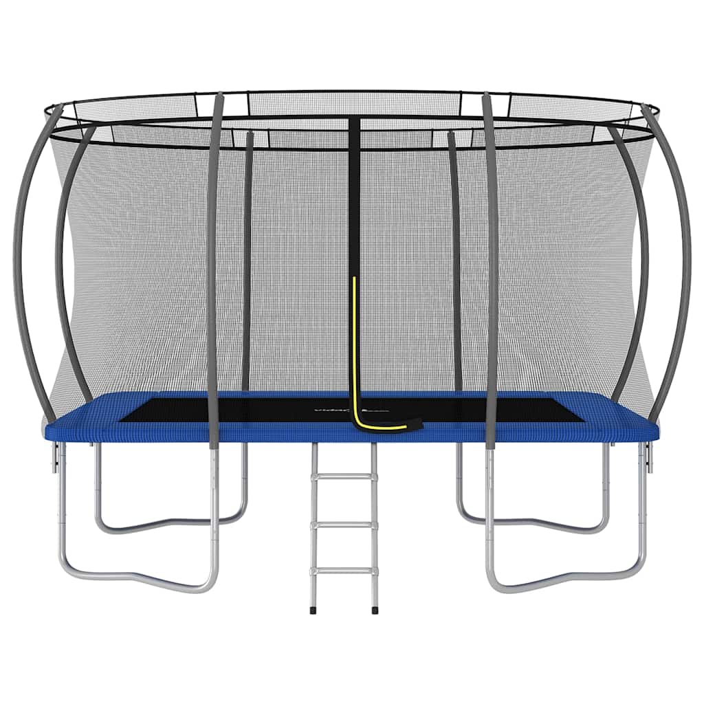 vidaXL Set trambulină dreptunghiulară, 335 x 244 x 90 cm, 150 kg vidaXL Set trambulină dreptunghiulară, 335 x 244 x 90 cm, 150 kg