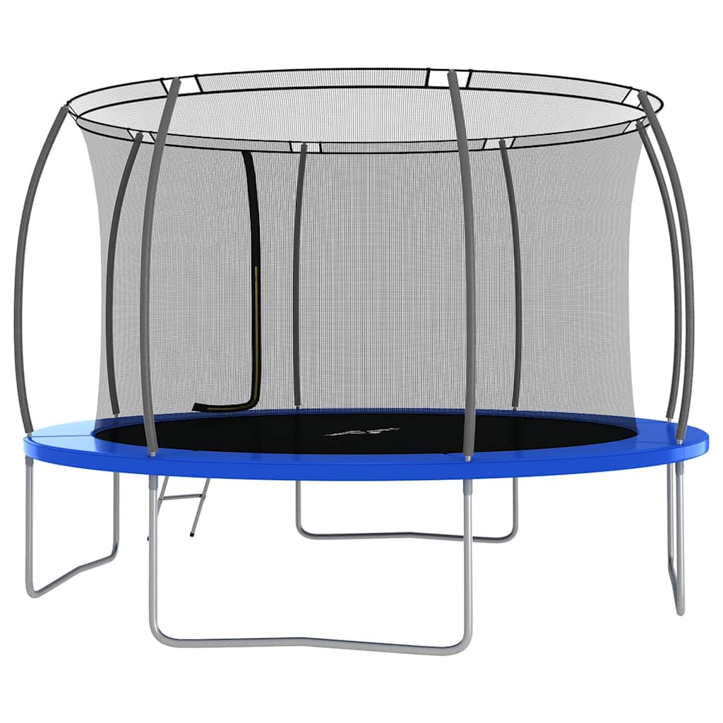 vidaXL Set trambulină rotundă, 366 x 80 cm, 150 kg vidaXL Set trambulină rotundă, 366 x 80 cm, 150 kg