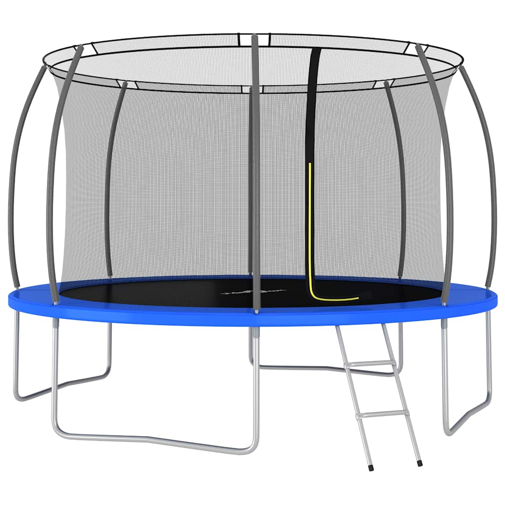 vidaXL Set trambulină rotundă, 366 x 80 cm, 150 kg vidaXL Set trambulină rotundă, 366 x 80 cm, 150 kg