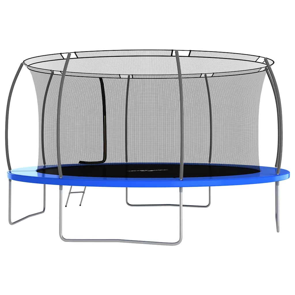 vidaXL Set trambulină rotundă, 460 x 80 cm, 150 kg vidaXL Set trambulină rotundă, 460 x 80 cm, 150 kg