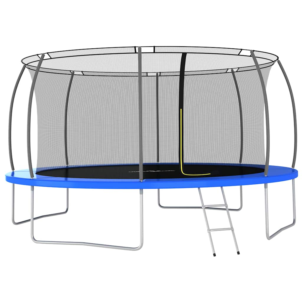 vidaXL Set trambulină rotundă, 460 x 80 cm, 150 kg vidaXL Set trambulină rotundă, 460 x 80 cm, 150 kg