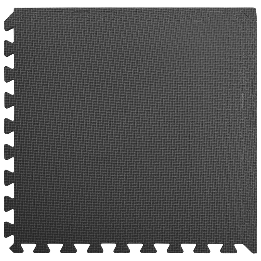 vidaXL Saltele de exerciții, 6 buc., negru, 2,16 ㎡, spumă EVA