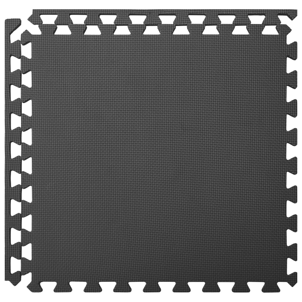 vidaXL Saltele de exerciții, 6 buc., negru, 2,16 ㎡, spumă EVA