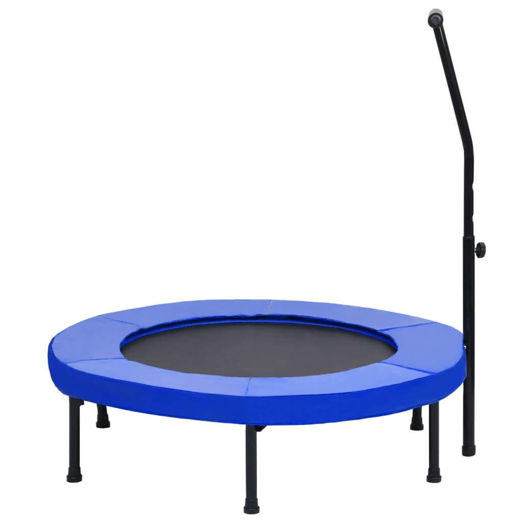 vidaXL Trambulină de fitness cu mâner și margine de siguranță, 102 cm vidaXL Trambulină de fitness cu mâner și margine de siguranță, 102 cm