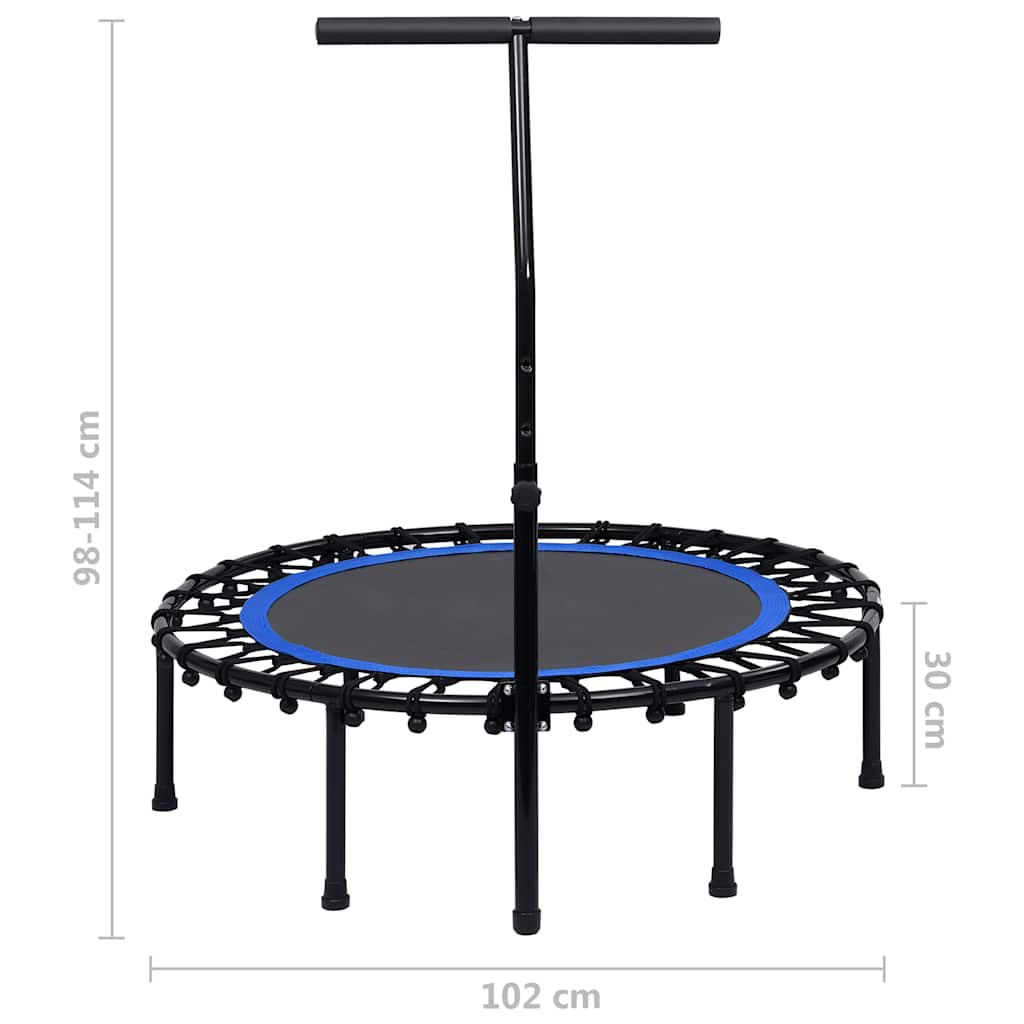 vidaXL Trambulină de fitness cu mâner, 102 cm vidaXL Trambulină de fitness cu mâner, 102 cm