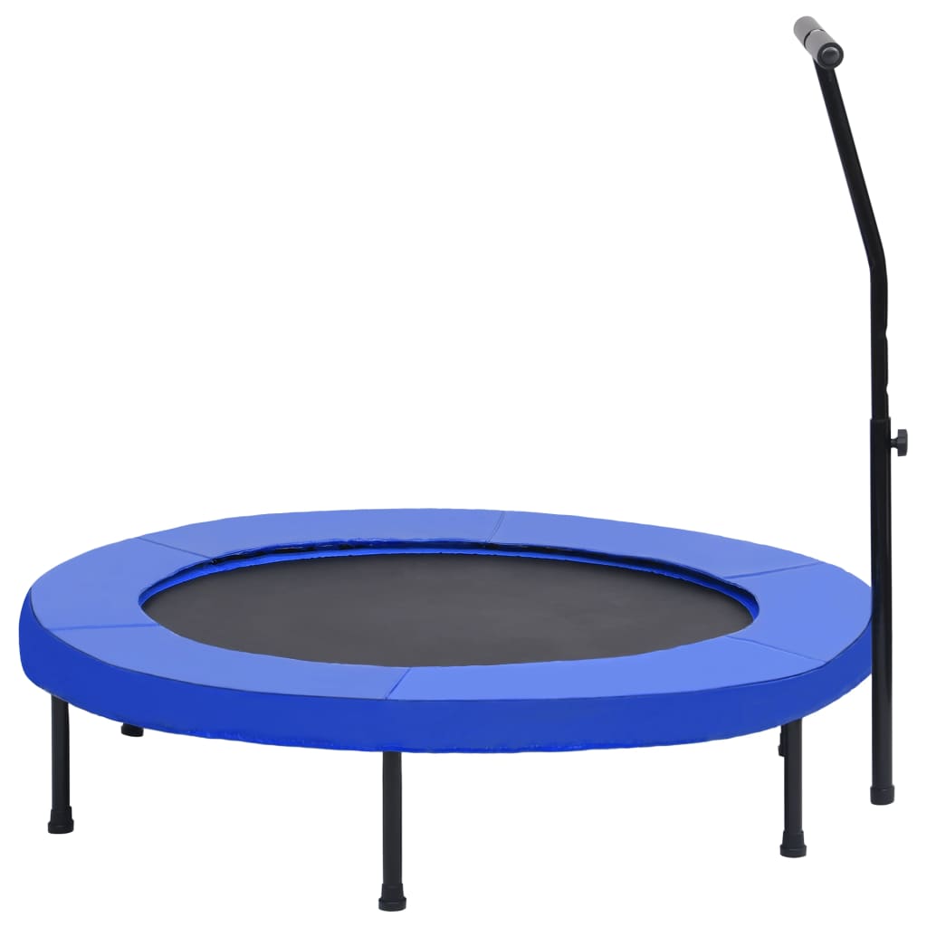 vidaXL Trambulină de fitness cu mâner și margine de siguranță, 122 cm vidaXL Trambulină de fitness cu mâner și margine de siguranță, 122 cm