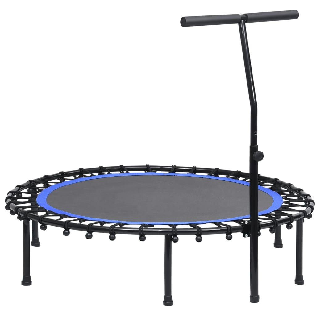 vidaXL Trambulină de fitness cu mâner și margine de siguranță, 122 cm vidaXL Trambulină de fitness cu mâner și margine de siguranță, 122 cm