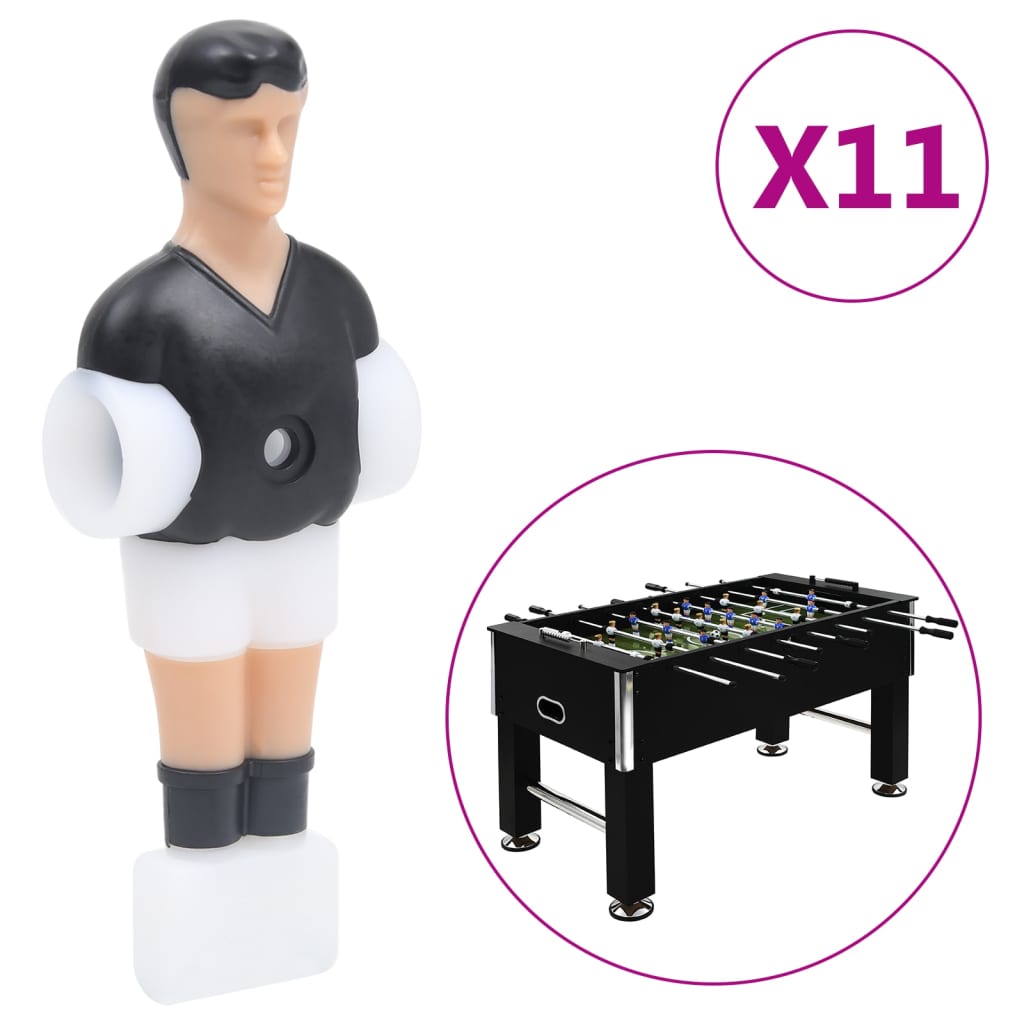 vidaXL Jucători de masă de fotbal pentru tijă de 12,7 mm, 22 buc. vidaXL Jucători de masă de fotbal pentru tijă de 12,7 mm, 22 buc.