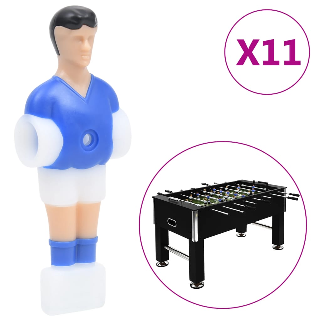 vidaXL Jucători de masă de fotbal pentru tijă de 12,7 mm, 22 buc. vidaXL Jucători de masă de fotbal pentru tijă de 12,7 mm, 22 buc.