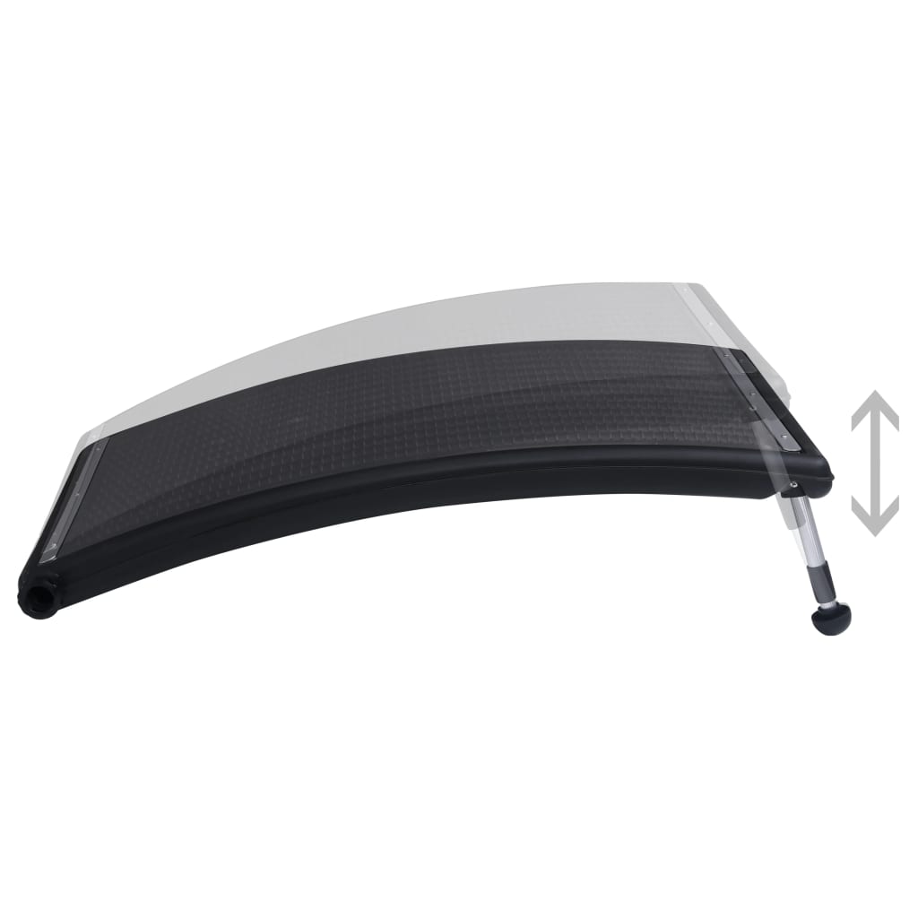 vidaXL Panou solar de încălzire pentru piscină, 110 x 65 cm, curbat vidaXL Panou solar de încălzire pentru piscină, 110 x 65 cm, curbat