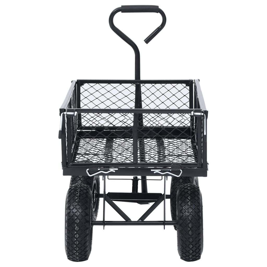 vidaXL Cărucior manual de grădină, negru, 250 kg vidaXL Cărucior manual de grădină, negru, 250 kg